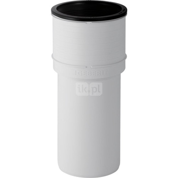 Króciec przyłączeniowy  GEBERIT Silent-PP Polipropylen x Polipropylen 110mm  x 110mm  DN 100 x DN 100 (Końcówka wciskowa x Mufa wciskowa)