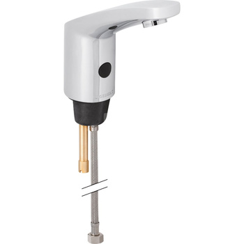 Elektroniczna bateria umywalkowa Geberit Typ 185 bez mieszacza, zasilanie bateryjne, chrom