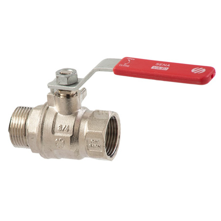 SENA VA30 zawór kulowy, 3/8 GW x 3/8 GZ, uchwyt rączka