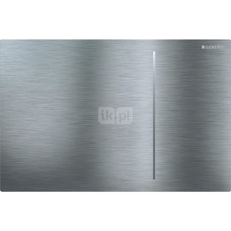 Przycisk uruchamiający Geberit Sigma70, przedni, 8cm, stal nierdz.