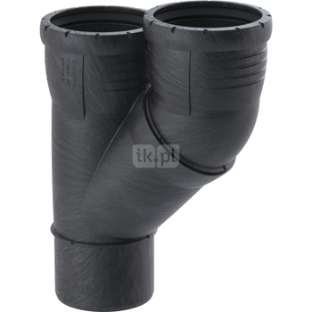 Trójnik odnoga równoległa Geberit Silent-Pro 45° d110