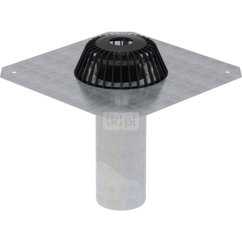 Wpust dachowy d100 do folii bitumicznych