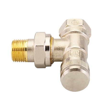 Zawór powrotny C.O. DANFOSS Końcówka z gwintem wewnętrznym, kątowy 1/2 cala