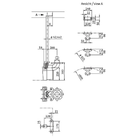Akcesorium do pomp (stopa sprzęgająca), WILO - Stopa sprzęgająca DN 80/2RK