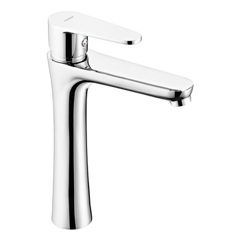 ALGEO bateria umywalkowa stojąca nablatowa, chrom