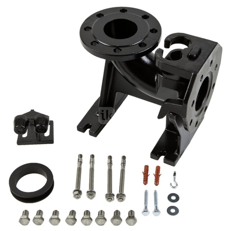 Akcesorium do pomp (stopa sprzęgająca), WILO - Stopa sprzęgająca z kolanem DN 80 - żeliwo