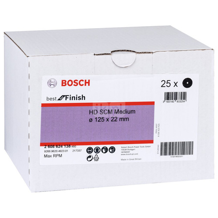 SCM, średnia, 125 mm