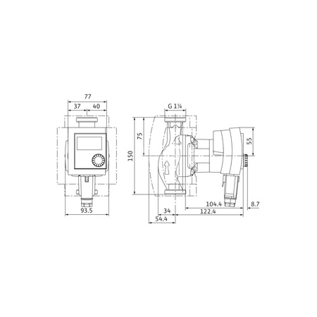 Pompa obiegowa WILO Stratos PICO-Z-20/1-6 wbudowana 1x230V 50/60 Hz