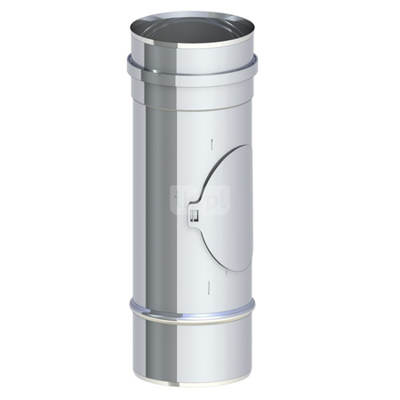 Rura Ø100mm z rewizją praca w nadciśnieniu (wyczystka) z uszczelką