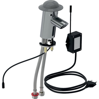 Bateria umywalkowa Geberit Bambini, zasilanie sieciowe, kolor neutralny