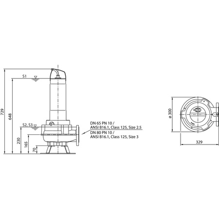Pompa zanurzeniowa do ścieków WILO Rexa FIT 3x400V, moc 3.25W