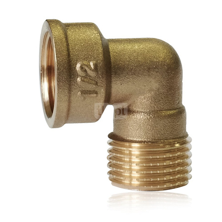 Kolano GW GZ mosiężne 3/8"