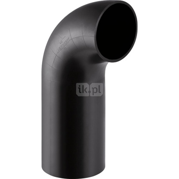 Kolano GEBERIT HDPE Polietylen x Polietylen 40mm x 40mm DN 40 x DN 40 (Króciec z tworzywa sztucznego do spawania/zgrzewania x Króciec z tworzywa sztucznego do spawania/zgrzewania)