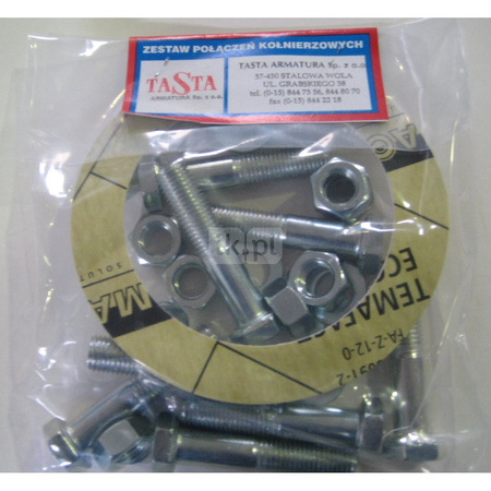 Zestaw uszczelniający do 1 kołnierza (uszczelka śruby nakrętki)DN 150