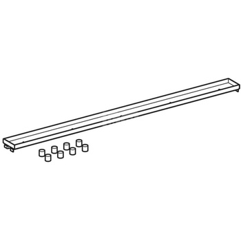 Listwa ozdobna odpływu liniowego, uniwersalna, 6x800