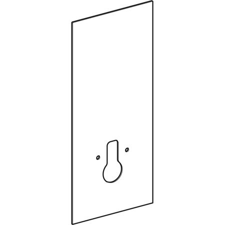 Pokrycie przednie Monolith WC 114, W 180, Sand / Szkło