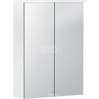 Szafka z lustrem Geberit Option Basic B50, z oświetleniem, dwoje drzwi