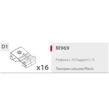 Podpora L-15 do systemów PB082-PB088