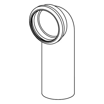 TECEprofil - Kolano odpływowe DN 90