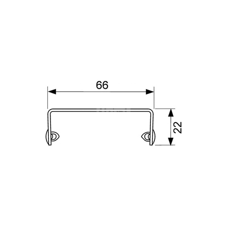 TECEdrainline - Ruszt prosty basic 700 mm, połysk