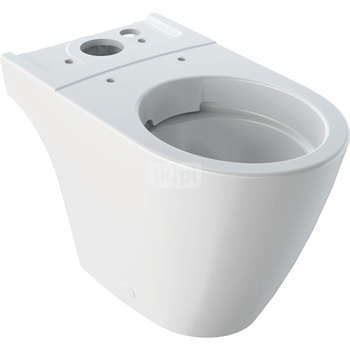 Miska stojąca iCon WC do spłuczki nasadzanej, lejowa, ukryte mocowania, Rimfree