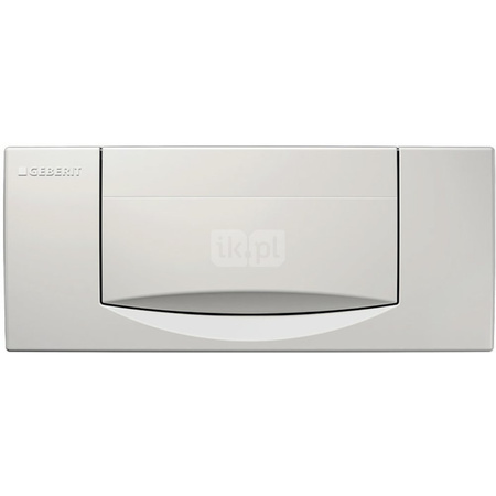 Przycisk uruchamiający Geberit 300T, przedni, biały-alpin