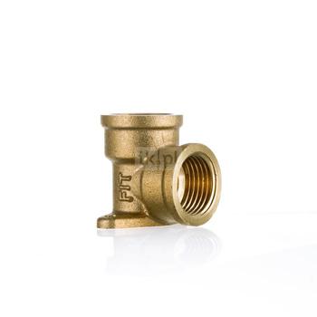 Kolano GW GW z łapami mosiężne 1/2"