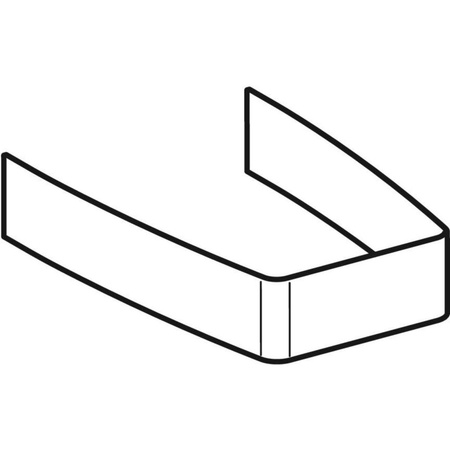 Osłona podłogowa AqC8000+ APs, biały-alpin