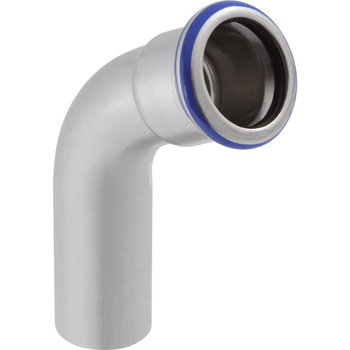 Kolano 60' GEBERIT Mapress Edelstahl jednokielichowe Stal nierdzewna x Stal nierdzewna 42mm x 42mm DN 40 x DN 40 (Końcówka wciskowa x Mufa zaciskowa)