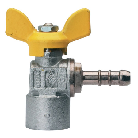 Kurek kulowy z końcówką na wąż proste i kątowe do wody ART.9024 GWINT W 1/2X14