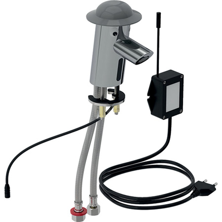 Bateria umywalkowa Geberit Bambini, zasilanie sieciowe, kolor neutralny