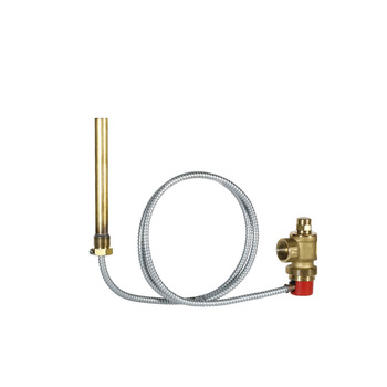 Termiczne zabezpieczenie odpływowe, z kapilarą 1,3 m, temp. otwarcia 110°C