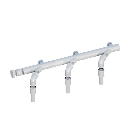 System kaskadowy PP - pakiet na 3 kotły DN125/80mm