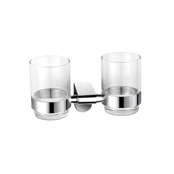 AUDREY szklanka podwójna, chrom