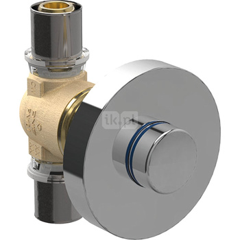 Podtynkowy zawór kulowy Geberit Volex z rozetką funkcyjną d26