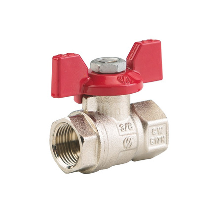 SENA VA30 zawór kulowy, 1/2 GW x 1/2 GW, uchwyt motylkowy