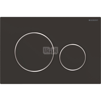 Przycisk uruchamiający Geberit Sigma20, przedni, czarny mat