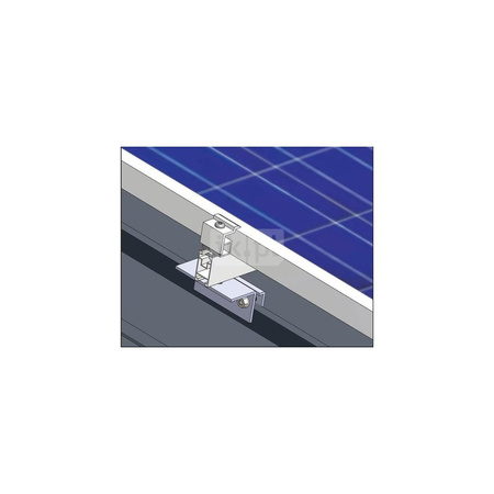 1 kW R037 mocowanie, rąbek, pion, KLIK