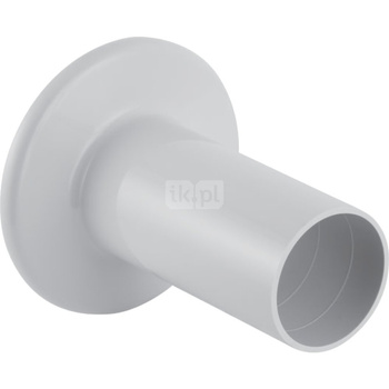 Rozetka dwuczęściowa, biała