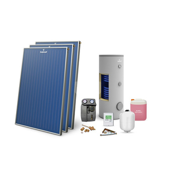 Zestaw solarny Premium Large Plus (3x KSG 27 Premium GT, wym. 400 l. folia PVC)