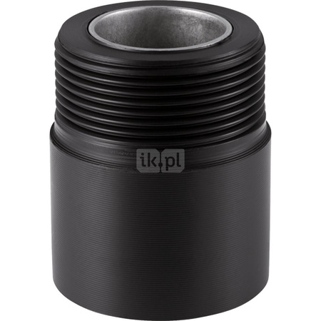 Łącznik GEBERIT HDPE Polietylen x Polietylen 75mm DN 70 x 2 1/2'' (Króciec z tworzywa sztucznego do spawania/zgrzewania x Gwint zewnętrzny gazowy stożkowy)