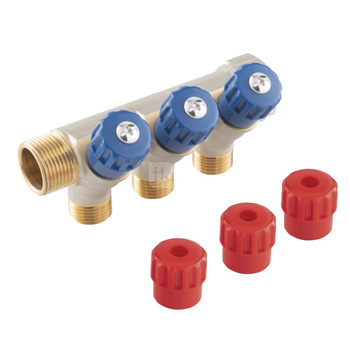 Rozdzielacz sanitarny 3/4"x1/2", 2-drogowy