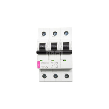 Wyłącznik nadprądowy ETIMAT10 3P B40A 10kA Trójfazowy