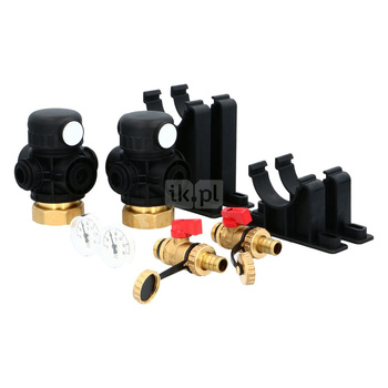 Moduł podstawowy rozdzielacza dolnego źródła ciepła ProCalida IN 1 1/2"