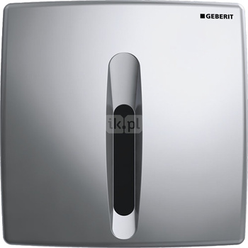 Elektroniczny zawór spłukujący Geberit do pisuaru, Basic, zasilanie 230V, chrom-mat