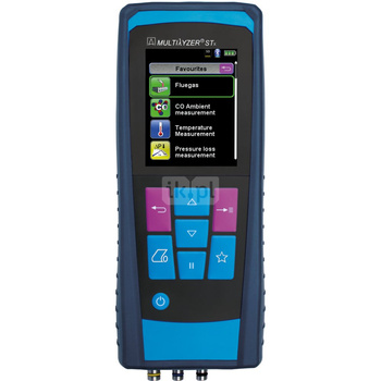 Analizator spalin Multilyzer STx, O2, CO/H2, NO, CO wysokie, NO2, SO2, pomiar ciągu kominowego, manometr elektroniczny