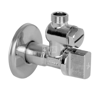 A80 zawór kątowy z filtrem, 1/2 GZ x 3/8 GZ, nakrętka 10