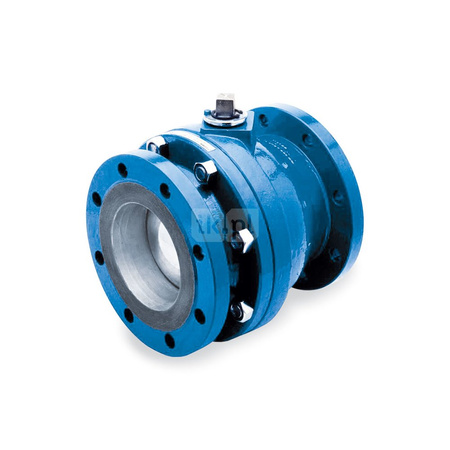 Kurek kulowy kołnierzowy do wody WK 3a/ŻL PS 16 DN 150