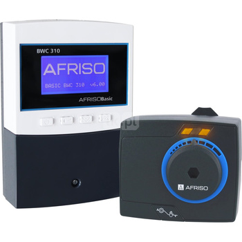 Zestaw: regulator pogodowy BWC 310 wraz z siłownikiem ARM 141 ProClick