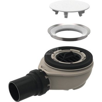 Zestaw odpływowy do paneli do natrysków bezbrodzikowych Geberit Setaplano, d50, H95 h50